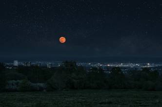 Thumbnail: , Stadtansicht bei Nacht-Standort Dönche, Kassel | (c) Carsten Simon